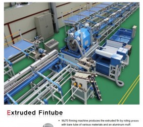 MJ-70 Extruded Fintube Machine