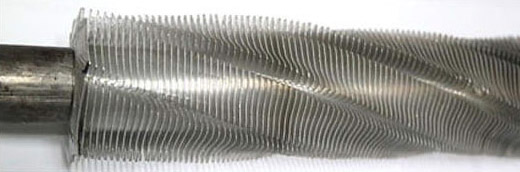 EXTRUDED / Serrated fin / Aluminium